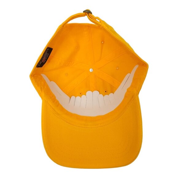 Young Living Essential Oils Tuck Strap Cap Washed Chino Twill Gold Baseball Hat - Picture 5 of 13